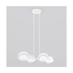 Emibig Pendelleuchte Boom Stahl Weiß | Geeignet für 4x G9 - Max 8W