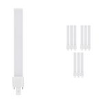 Mehrfachpackung 10x Osram Dulux-S LED 6W - 830 Warmweiß | 2-Pins - Ersatz Für 18W