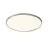 Nordlux LED-Wand- und Deckenleuchte Oja 29 19W 830-840 2100lm Weiß und Chrom IP54 | 3-Stufen Dimmbar - Dim to Warm