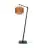 Good&Mojo Stehlampe Bhutan Bambus Schwarz S | Geeignet für 1x E27 