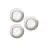 Eglo Connect.Z Smart Einbau Spot Badezimmerbeleuchtung Fueva 6-Z Plastik Satin-Nickel 8.4W 1020lm - 827-865 Abstimmbares Weiß + RGB | Dimmbar