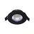 Noxion LED schwenkbar Slim Spot Schwarz 6W 550lm - 930 Warmweiß | Ausschnitt 75mm - IP54 - Höchste Farbwiedergabe 