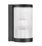 Nordlux Coupar Wandleuchte Aluminium Schwarz | IP54 - Geeignet für E27