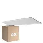 Mehrfachpackung 4x Ledvance LED Panel Planon Plus 1200x300mm 40W 3100lm - 830 Warmweiß