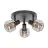 Ledvance LED Decor Spot Firefly Acier Circulaire Noir 8.4W 750lm - 827 Blanc Très Chaud | Dimmable