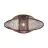 Good&Mojo Plafonnier Maui Bambou Burgundy L | Convient pour 1x E27 