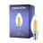 Noxion Lucent LED E14 Bougie Filament Claire 4.5W 470lm - 827 Blanc Très Chaud | Dimmable - Équivalent 40W