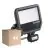 Lot 4x Ledvance Projecteur LED Aluminium Noir 41W 5500lm 100D - 830 Blanc Chaud | IP65 - Détecteur de Mouvement et de Lumière - Symétrique