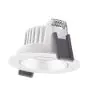 Ledvance Spot LED Adjust Aluminium Blanc 8W 720lm 36D - 940 Blanc Froid | Diamètre 68mm - IP20 - Meilleur rendu des couleurs - Dimmable