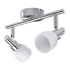 Ledvance Spot LED G9 Aluminium 2x 4W - 827 Blanc Très Chaud 
