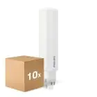 Lot 10x Philips CorePro PL-C LED 9.5W 990lm - 830 Blanc Chaud | 4-Pins - Équivalent 26W