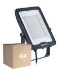Lot 4x Philips Projecteur LED Ledinaire BVP169 100W 12000lm 110D - 830-840-865 CCT | IP65 - Symétrique