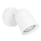 Eglo Applique Murale Camaldoli Acier Blanc | Convient pour GU10